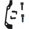 Адаптер дискового тормоза SHIMANO F160P/S, болт (2 штуки), стопорные кольца (2 штуки) ISMMAF160PSA