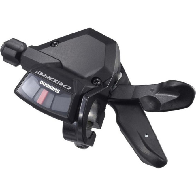 Шифтер SHIMANO DEORE, M590, левый, 3 скорости, трос 1800 мм ISLM590LB