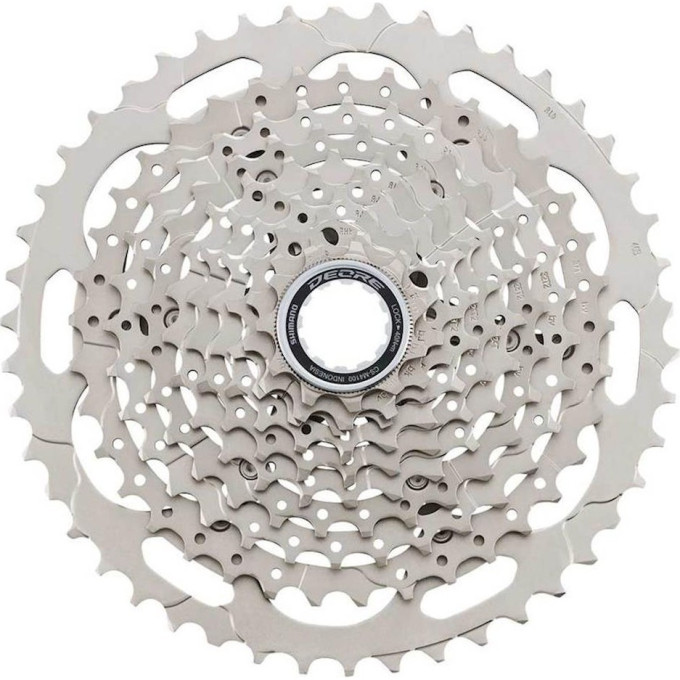Кассета SHIMANO DEORE, M4100, 10 скоростей, 11-46T ECSM410010146