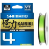 Леска плетёная SHIMANO KAIRIKI 4 PE 150 м разноцветная 0,16 мм 8,1 кг LDM54TE1516015M