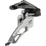 Переключатель передний SHIMANO DEORE, M4100-M, SIDE-SWING, на хомут 34,9(с адаптером 28,6/31,8), для 2x10 скоростей, угол:64- IFDM4100MX4