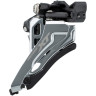 Переключатель передний SHIMANO DEORE, M5100-M, SIDE-SWING, на хомут 34,9 (с адаптером 28,6/31,8), для 2x11 скоростей IFDM5100MX4