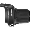 Шифтер SHIMANO TOURNEY RV200-7R, правый, 6 скоростей, трос 2050мм ESLRV2007RA