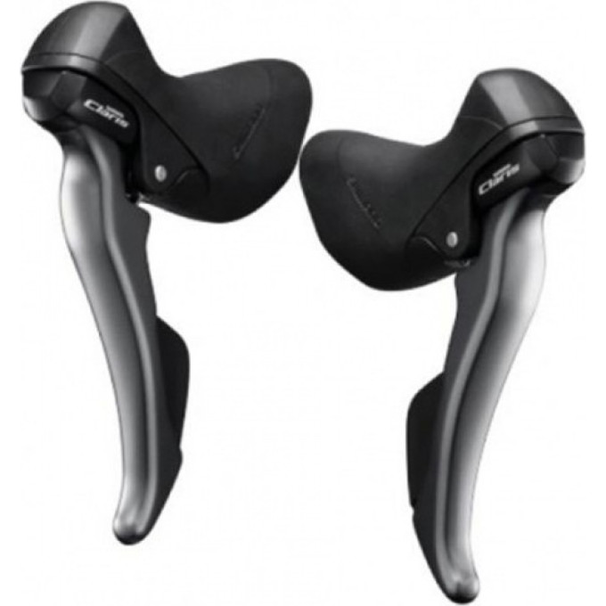 Шифтер/Тормозная ручка SHIMANO CLARIS, R2000, 2X8 скоростей, трос+оплетка ESTR2000DPA