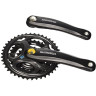 Система SHIMANO ALTUS M311, 170 мм, квадрат, 42/32/22T, черный EFCM311C222XL