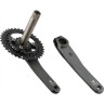 Система SHIMANO DEORE, M6000-B2, 175 мм, интегрированный вал, 10 скоростей, 36/26T без каретки CL+3 мм, черный EFCM6000BEX66X