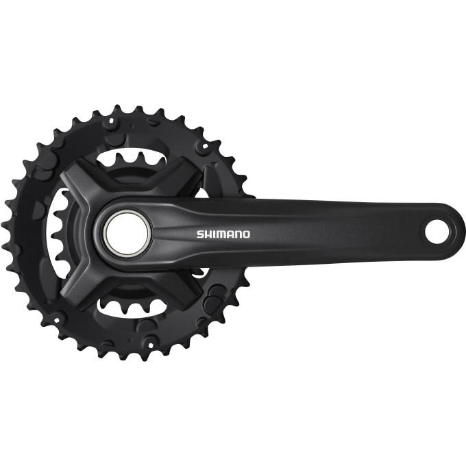Система SHIMANO MT210-2, 170 мм, 36/22T, интегрированный вал, черный, для 9 скоростей EFCMT210CX62L