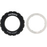 Тормозной диск SHIMANO RT64, 203мм, C.LOCK, с стопорным кольцом, внешние шлицы ESMRT64LEC