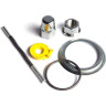 Запчасти к планетарной втулке для SHIMANO SG-3C41, штырек 81,85 мм, гайки, шайба, пыльник, ASM3R40NFM060E